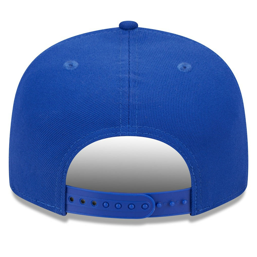 Royal Philadelphia 76ers Rally Drive Finish Line Patch 9FIFTY Snapback Hat | NBA