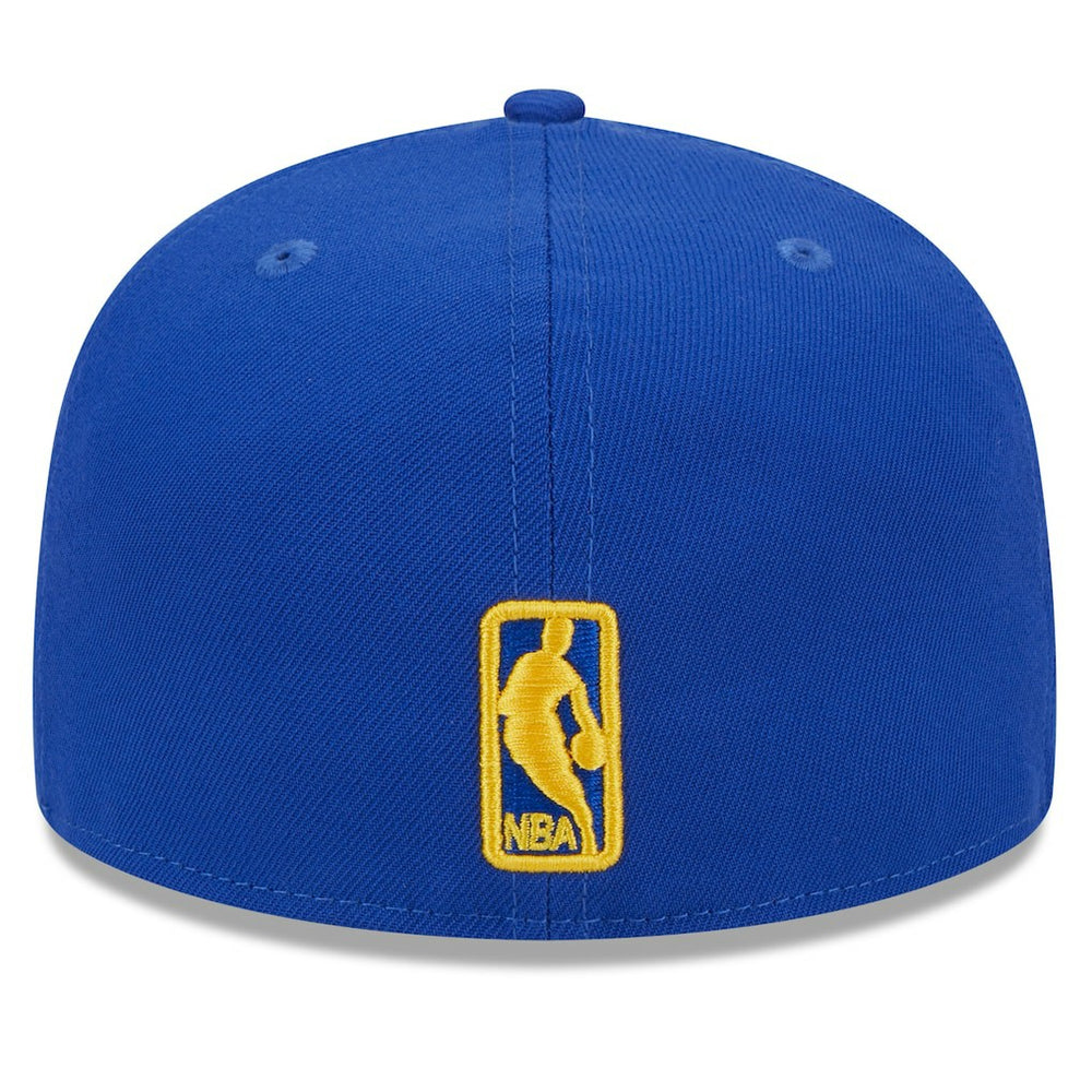 Royal Golden State Warriors Rally Drive Side Patch 59FIFTY Fitted Hat sale | NBA