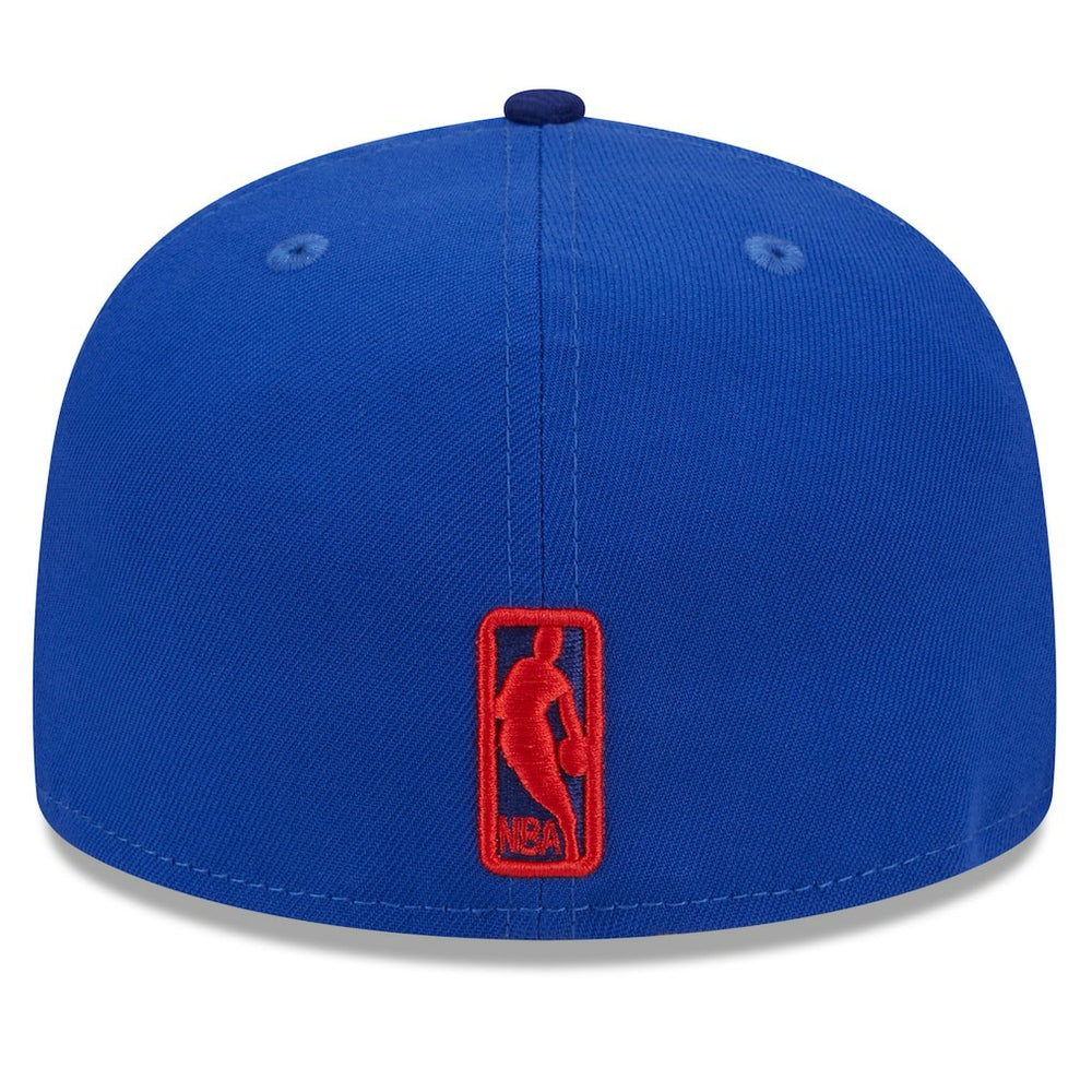 Royal Philadelphia 76ers Rally Drive Checkerboard 59FIFTY Crown Fitted Hat | NBA