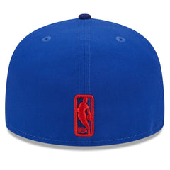 Royal Philadelphia 76ers Rally Drive Checkerboard 59FIFTY Crown Fitted Hat | NBA