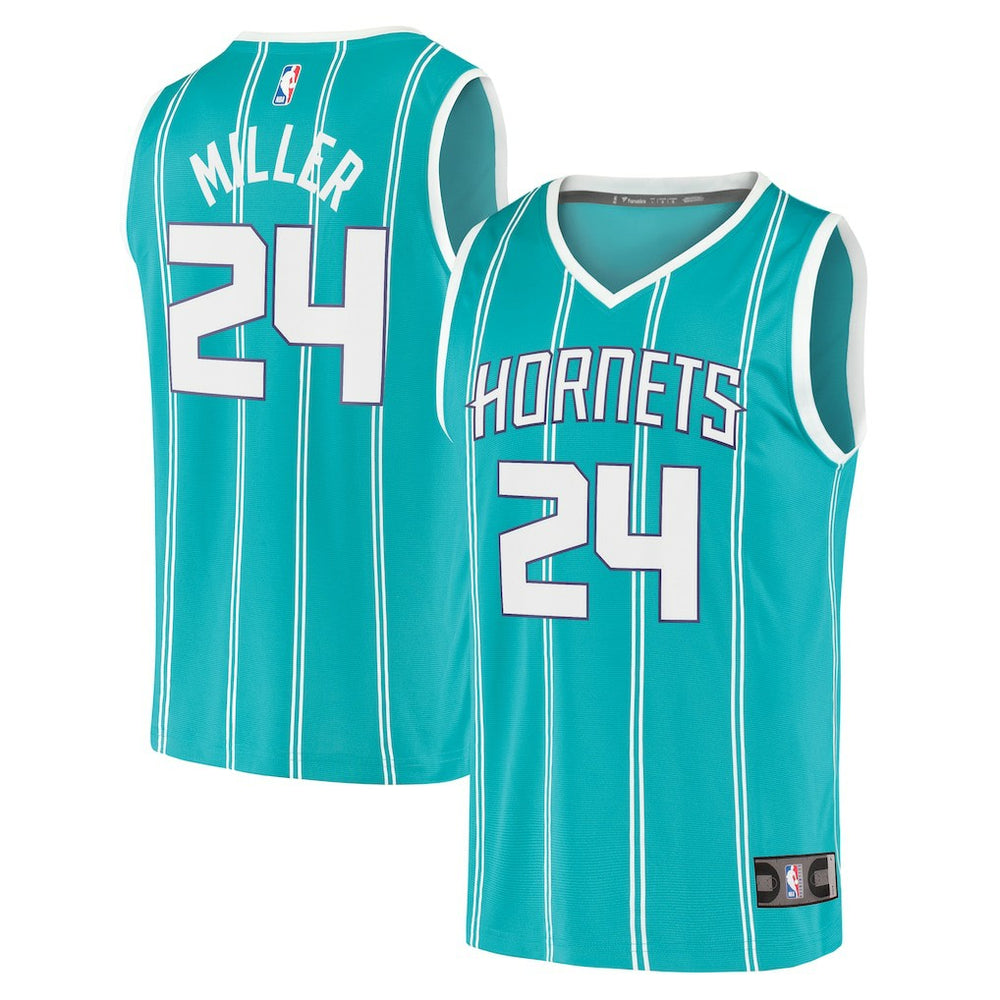 Teal Brandon Miller Charlotte Hornets Fast Break Replica Jersey | NBA
