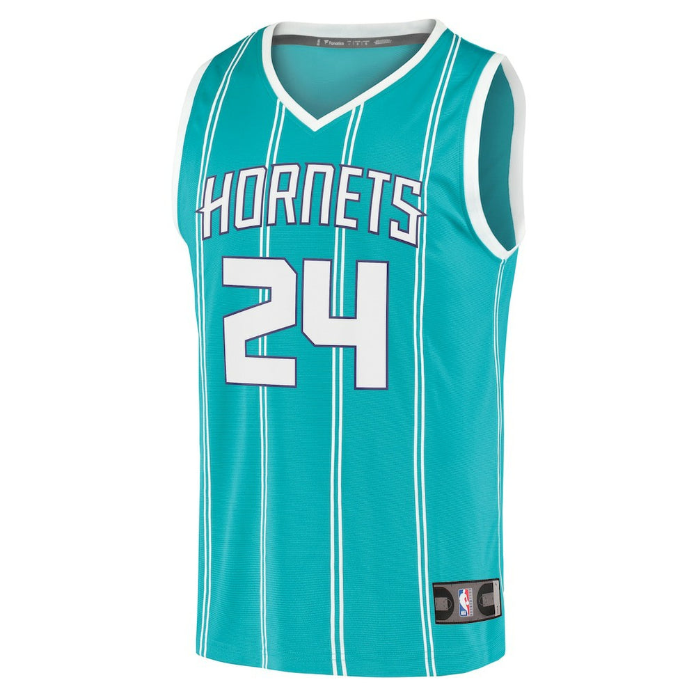 Teal Brandon Miller Charlotte Hornets Fast Break Replica Jersey | NBA