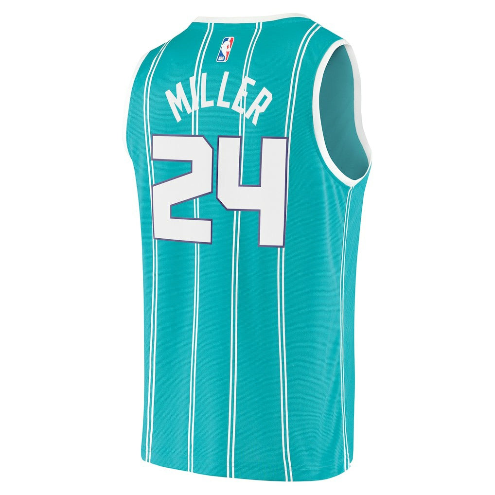 Teal Brandon Miller Charlotte Hornets Fast Break Replica Jersey | NBA