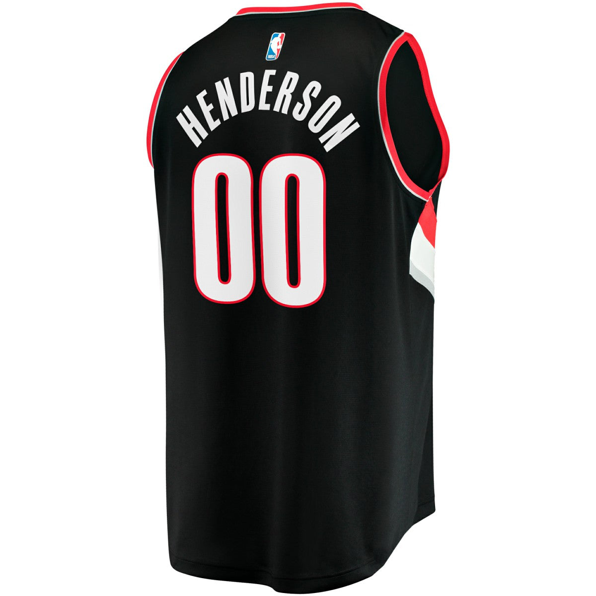Black Scoot Henderson Portland Trail Blazers Fast Break Replica Jersey | NBA
