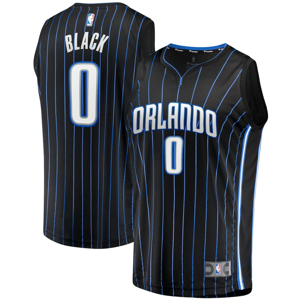 Black Anthony Black Orlando Magic Youth Fast Break Replica Jersey | NBA