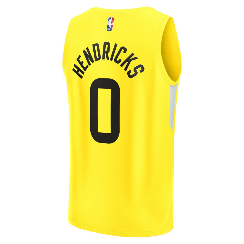 Yellow Taylor Hendricks Utah Jazz Youth Fast Break Replica Jersey | NBA