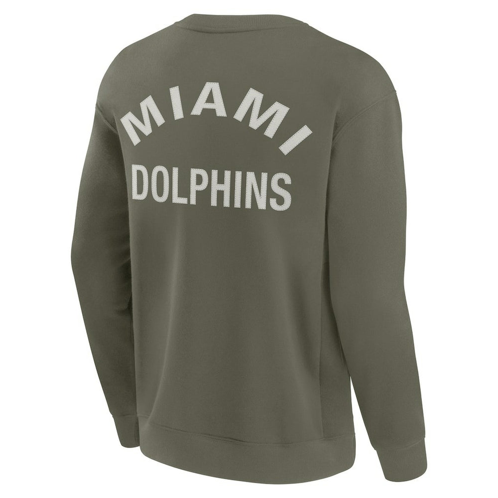 Miami Dolphins Unisex Elements Super Soft Pullover Sweatshirt | NFL Discount