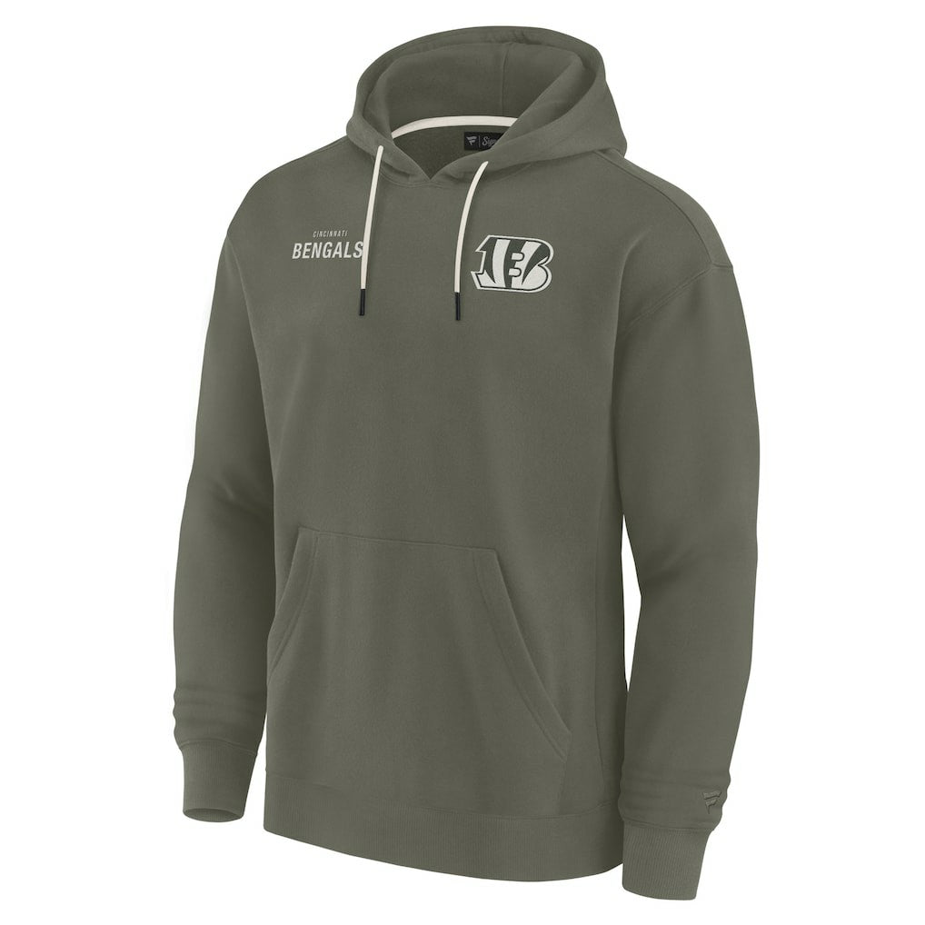Cincinnati Bengals Unisex Elements Super Soft Fleece Pullover Hoodie | NFL Outlet