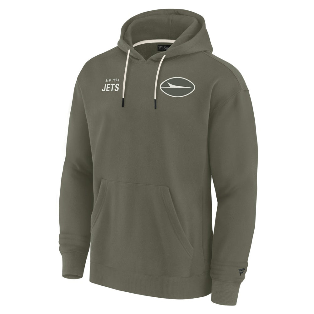 New York Jets Unisex Elements Super Soft Fleece Pullover Hoodie | NFL Hot