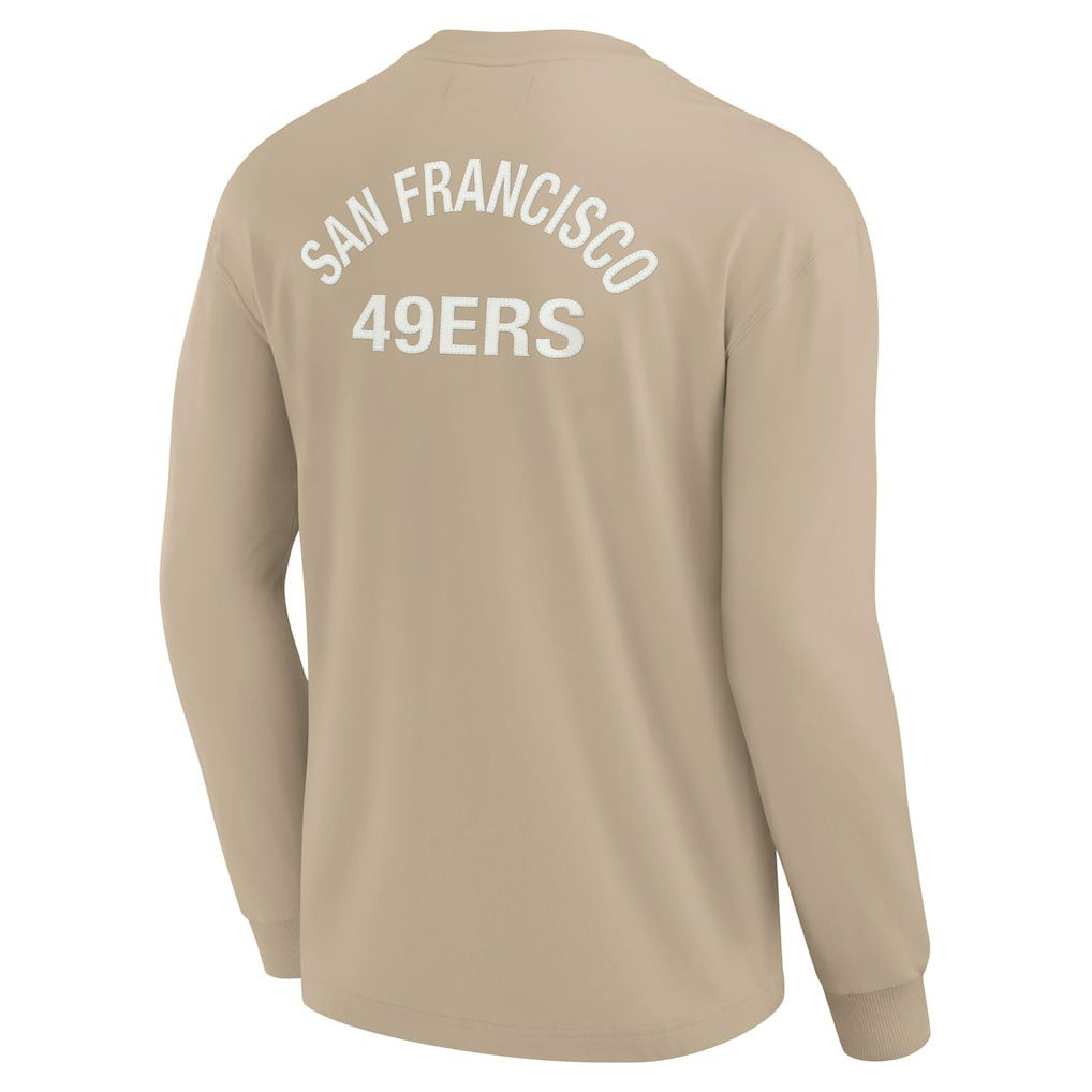 San Francisco 49ers Unisex Elements Super Soft Long Sleeve T-Shirt | NFL Discount