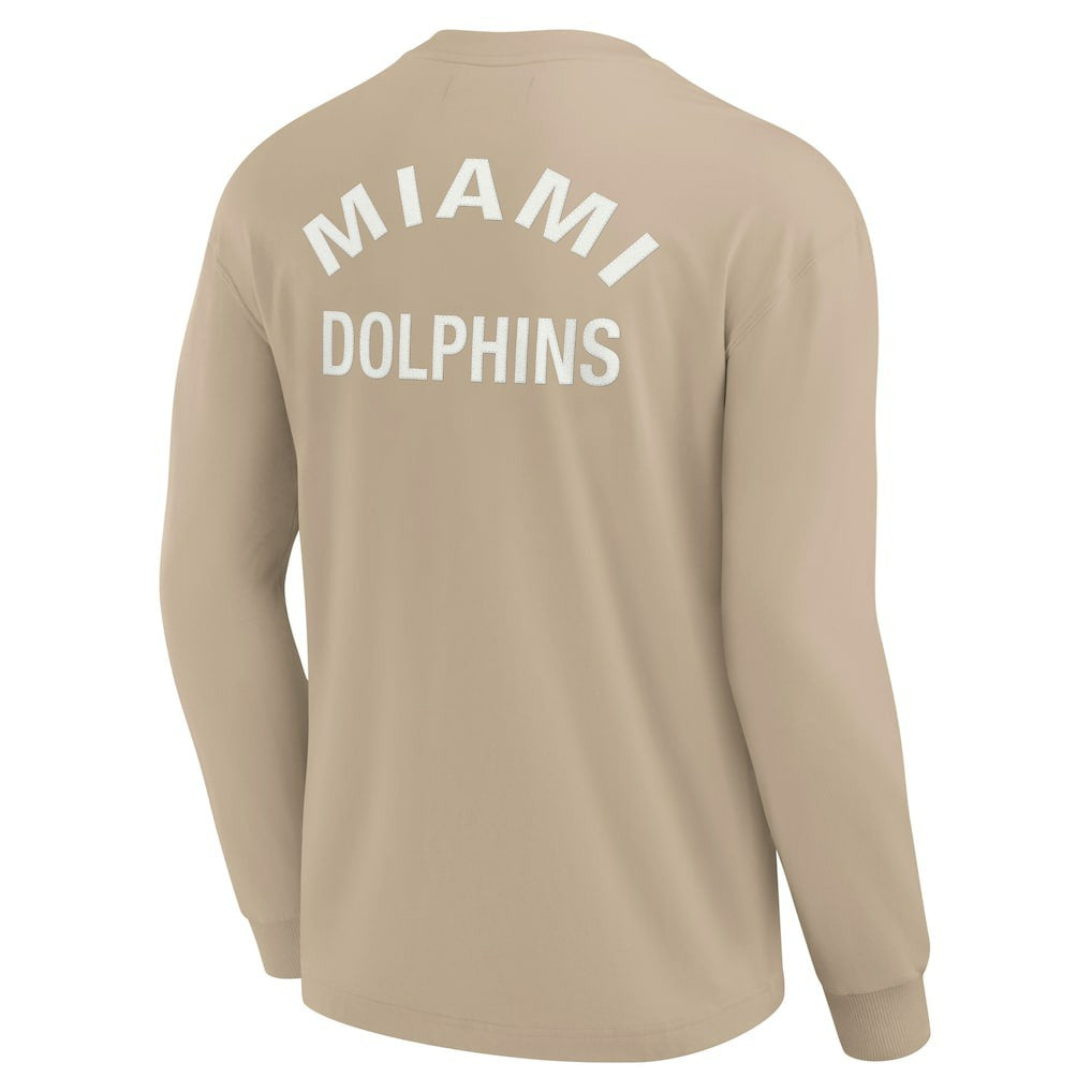 Miami Dolphins Unisex Elements Super Soft Long Sleeve T-Shirt | NFL Hot