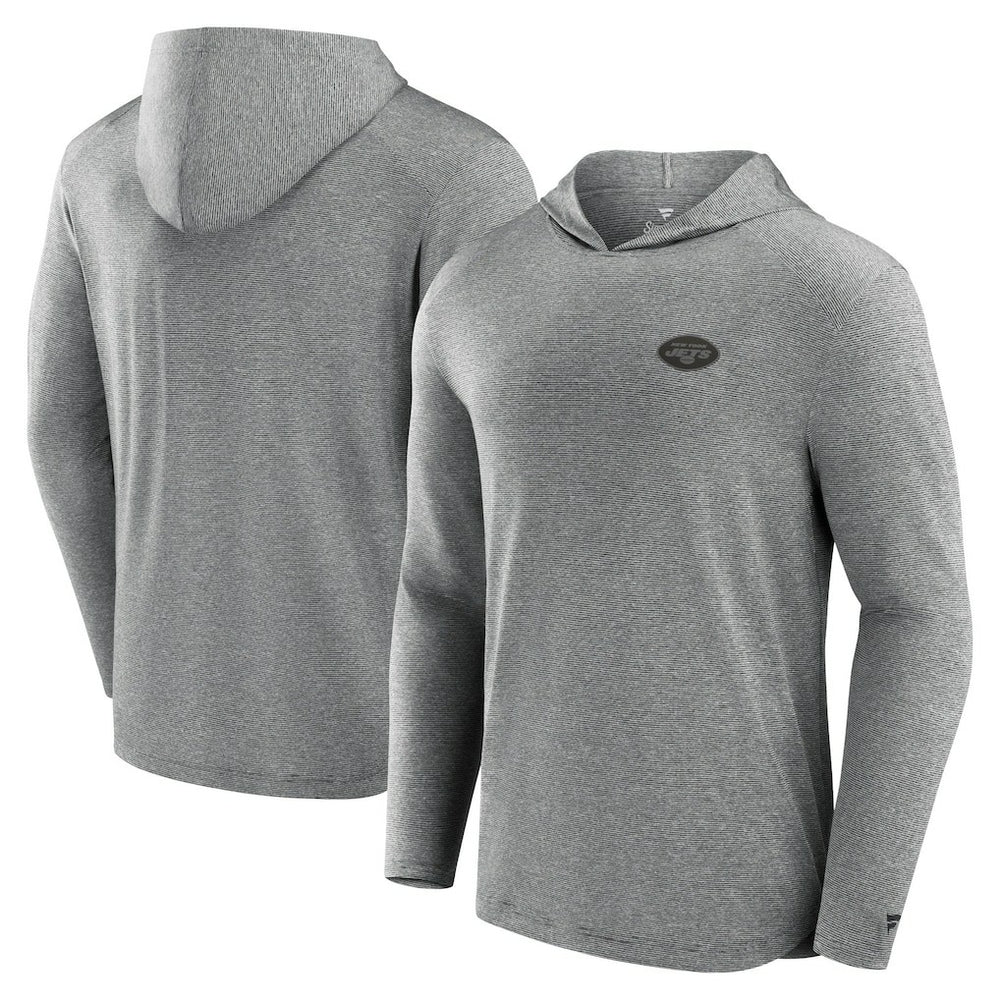 New York Jets Front Office Tech Lightweight Hoodie T-Shirt | NFL Discount