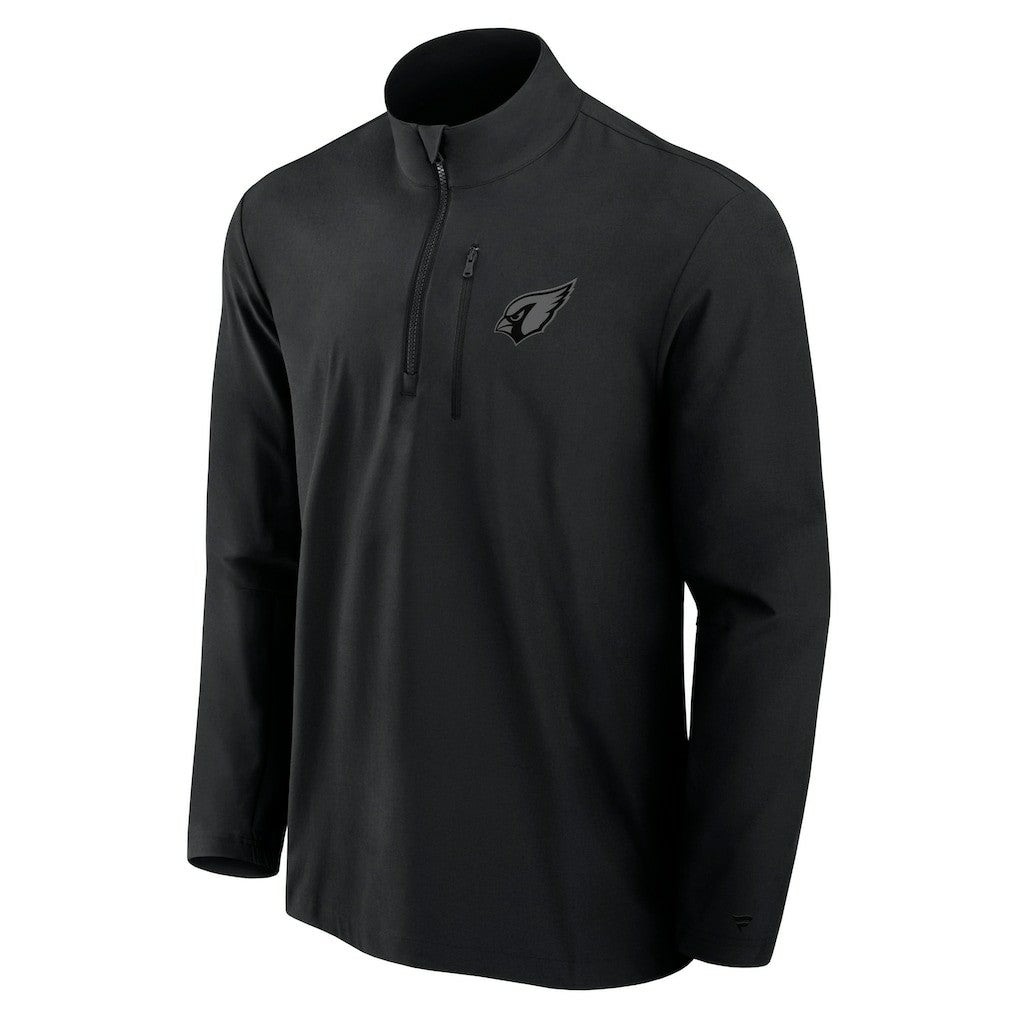 Arizona Cardinals Front Office Micro Tonal Quarter-Zip Pullover | NFL Outlet
