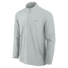 Los Angeles Chargers Front Office Micro Tonal Quarter-Zip Pullover | NFL Discount