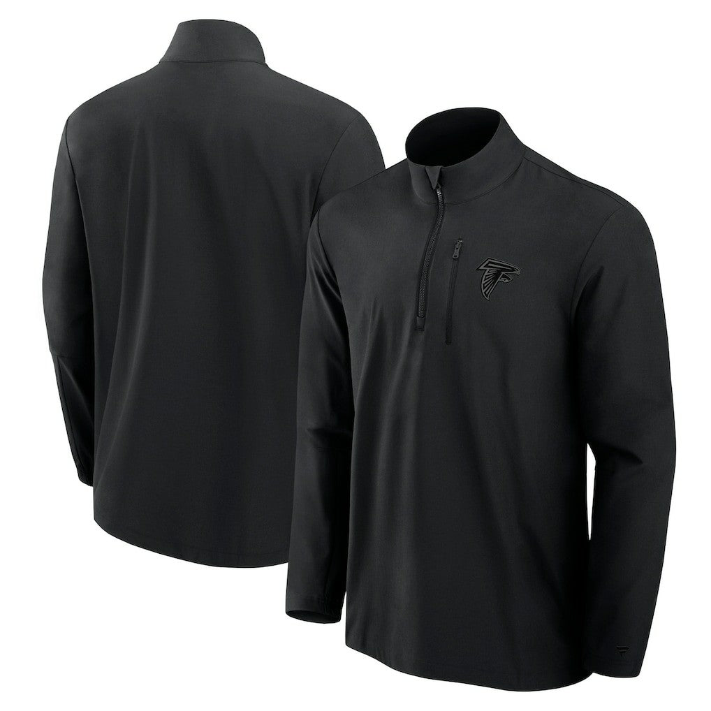 Atlanta Falcons Front Office Micro Tonal Quarter-Zip Pullover | NFL Hot