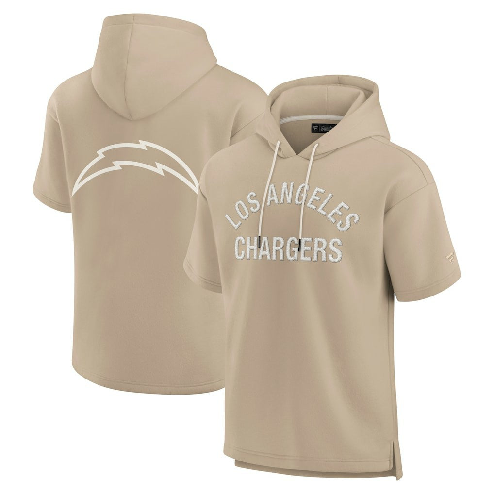 Los Angeles Chargers Unisex Elements Super Soft Fleece Short Sleeve Pullover Hoodie | NFL On sale
