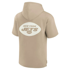 New York Jets Unisex Elements Super Soft Fleece Short Sleeve Pullover Hoodie | NFL Hot