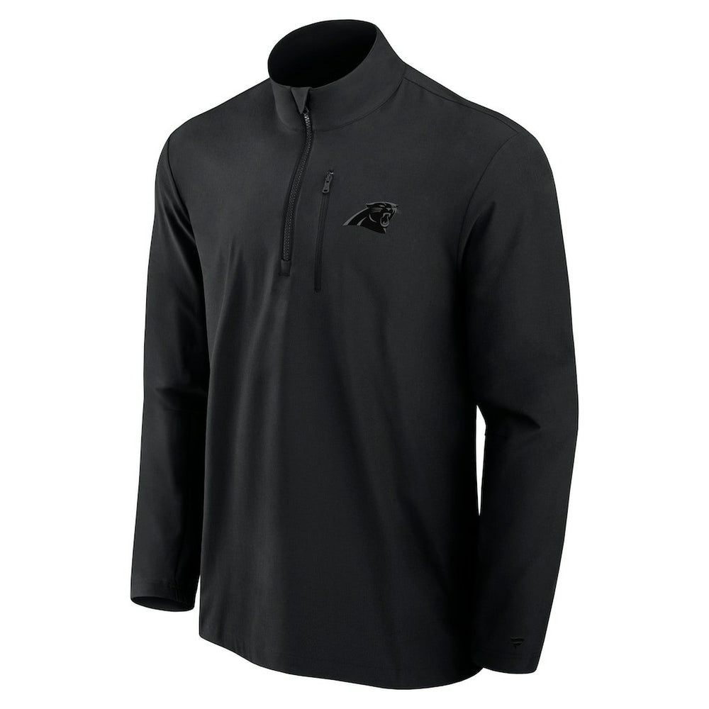 Carolina Panthers Front Office Micro Tonal Quarter-Zip Pullover | NFL Sale