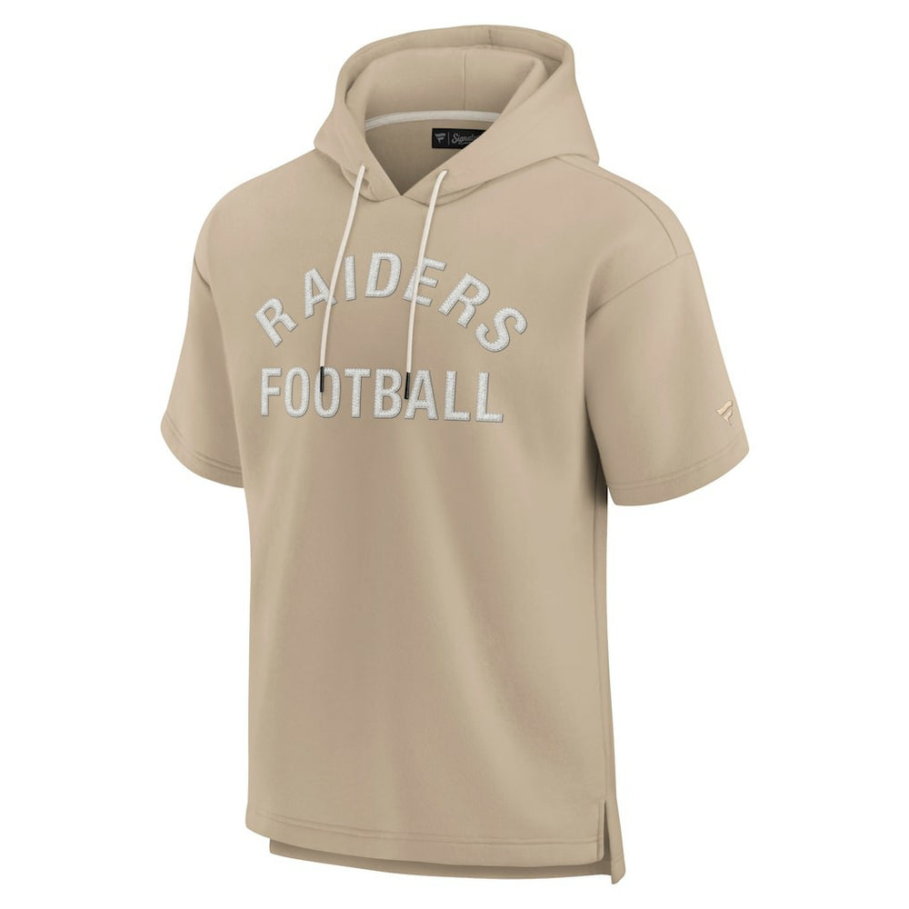 Las Vegas Raiders Unisex Elements Super Soft Fleece Short Sleeve Pullover Hoodie | NFL New