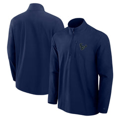 Houston Texans Front Office Micro Tonal Quarter-Zip Pullover | NFL Sale