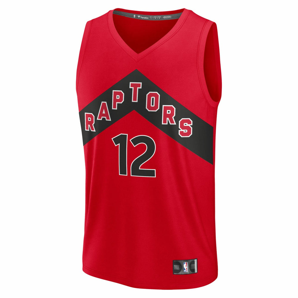 Red Collin Murray-Boyles Toronto Raptors 2025 NBA Draft First Round Pick Fast Break Replica Jersey | NBA