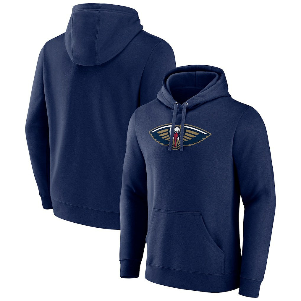 Navy New Orleans Pelicans Primary Logo Pullover Hoodie | NBA
