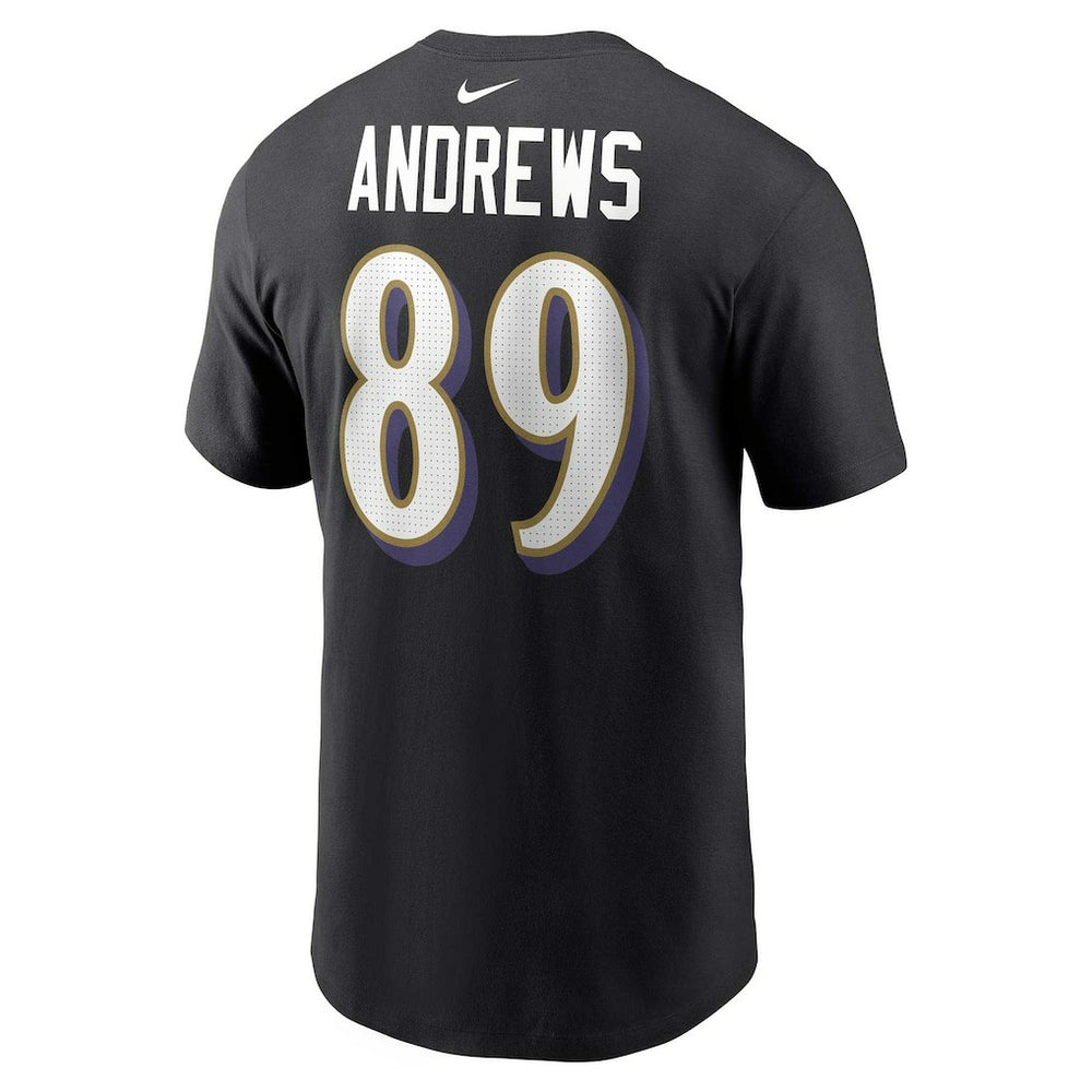 Baltimore Ravens Mark Andrews  Player Name & Number T-Shirt | NFL Outlet
