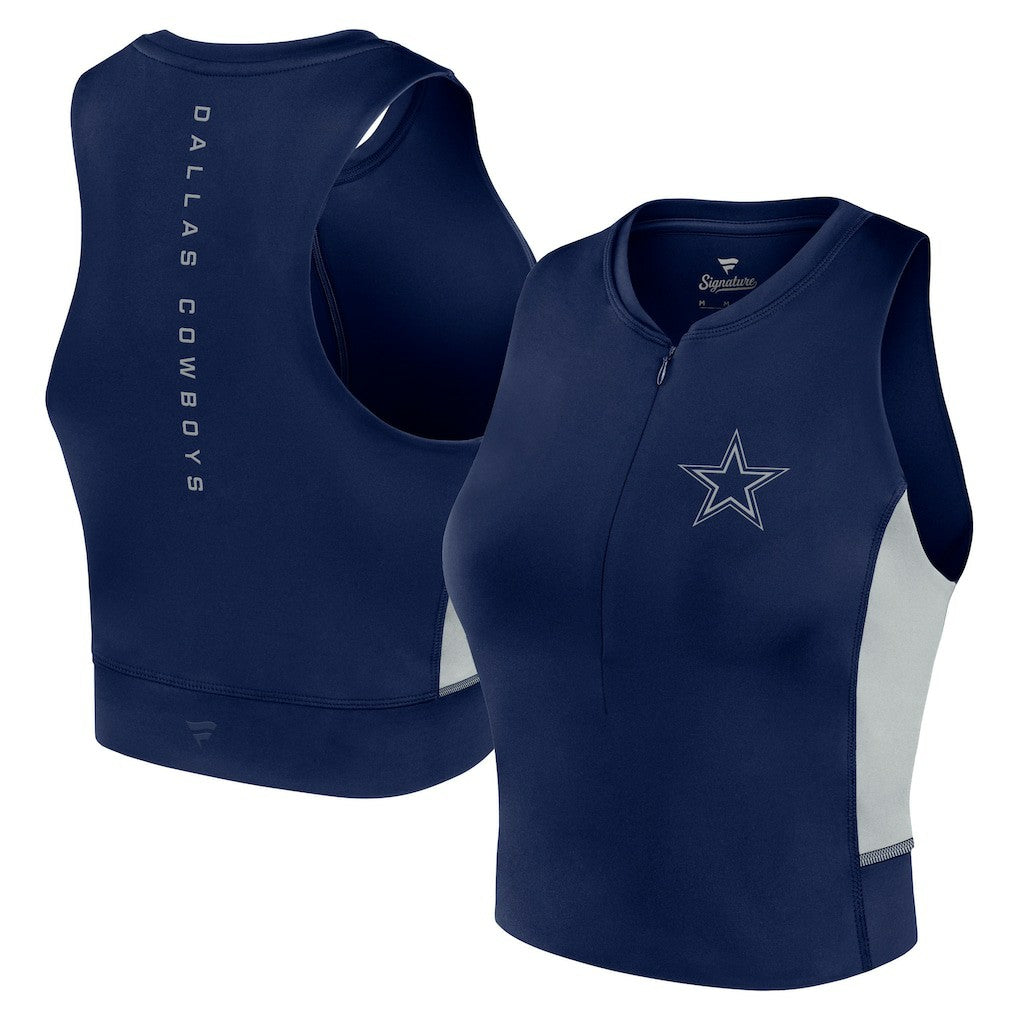 Dallas Cowboys Women's Studio Fitted Gym Tank Top | NFL Sale