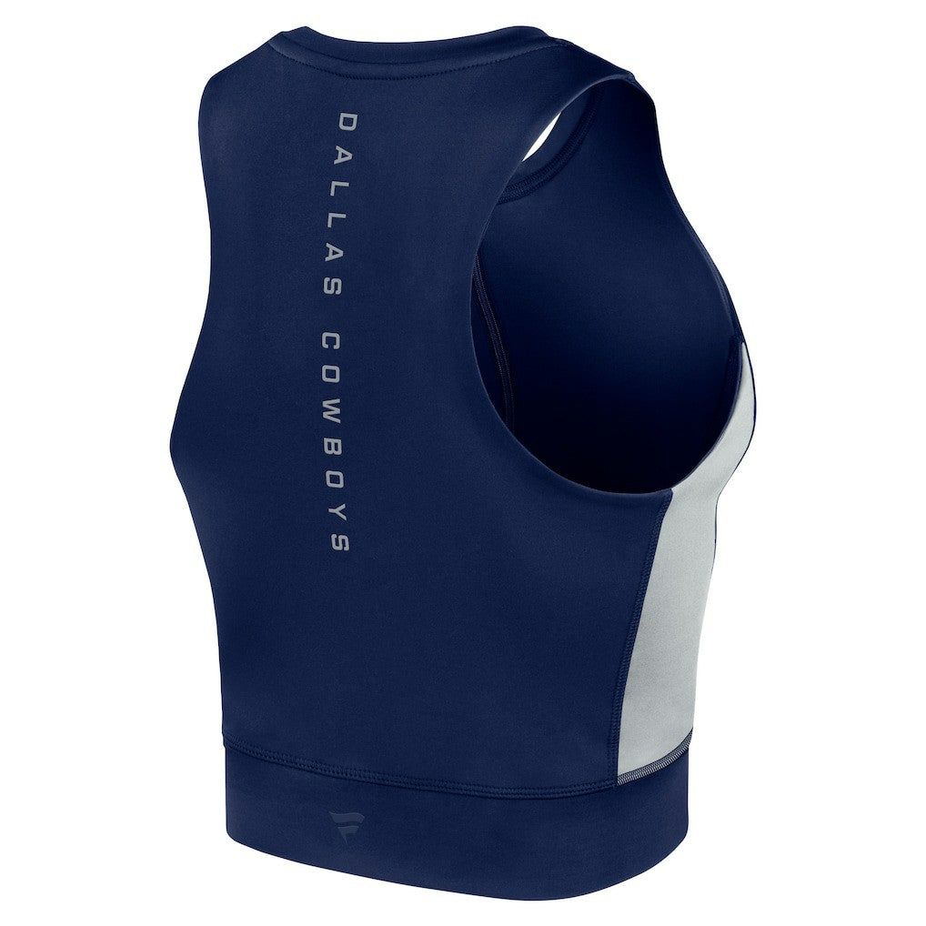 Dallas Cowboys Women's Studio Fitted Gym Tank Top | NFL Sale