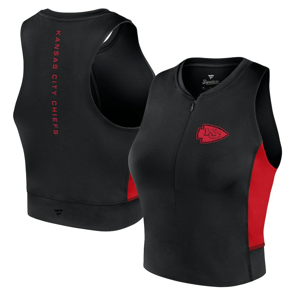 Kansas City Chiefs Women's Studio Fitted Gym Tank Top | NFL Online