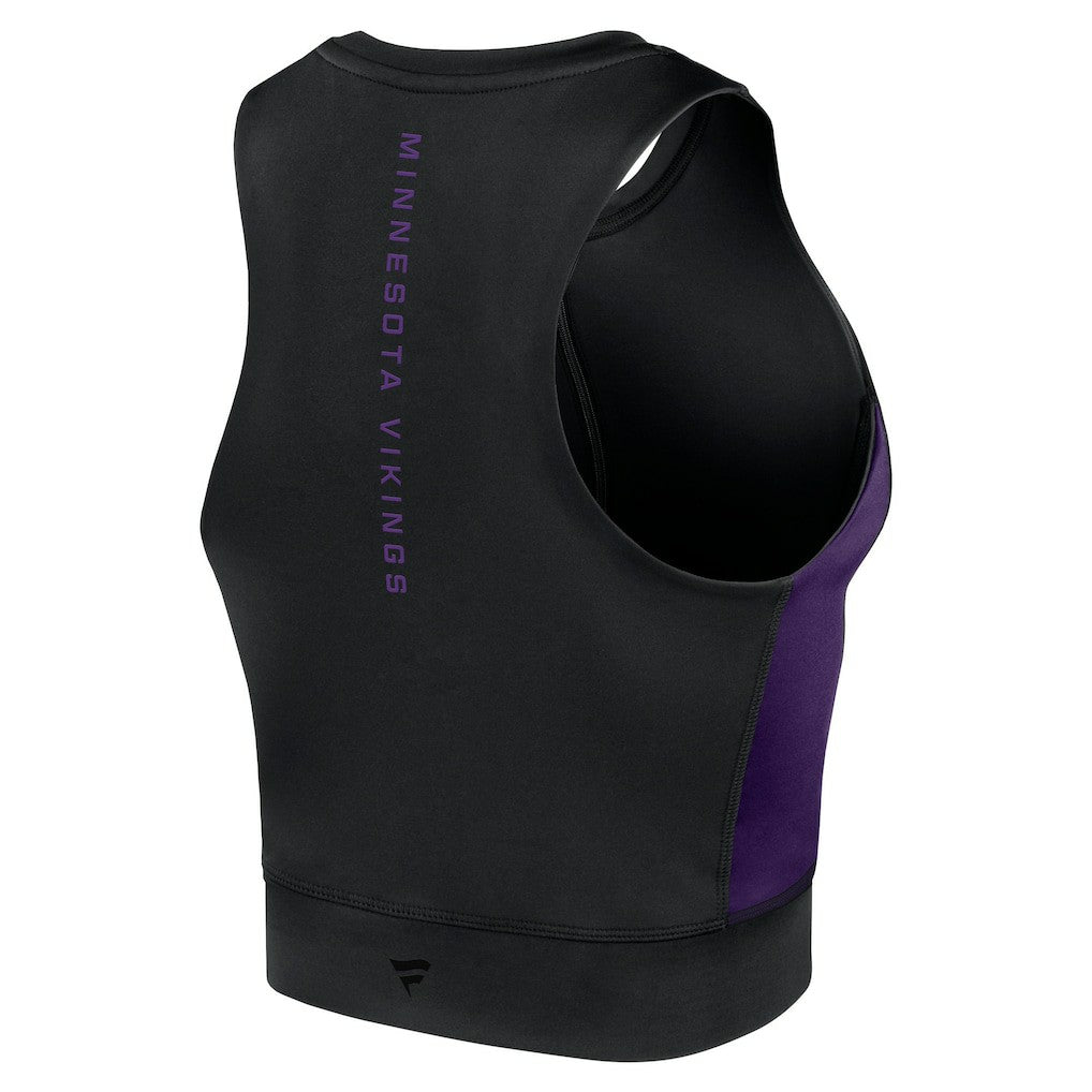 Minnesota Vikings Women's Studio Fitted Gym Tank Top | NFL Sale