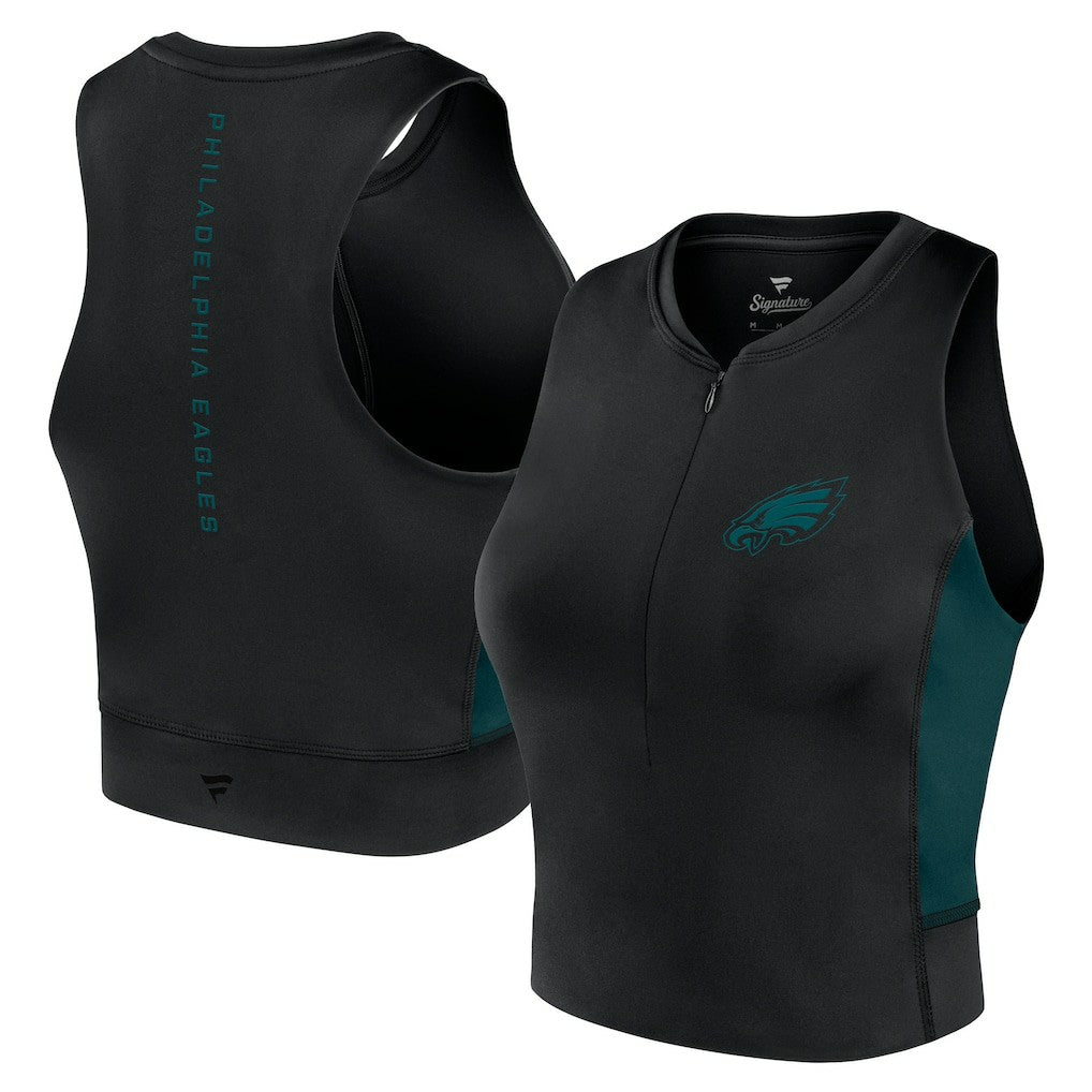 Philadelphia Eagles Women's Studio Fitted Gym Tank Top | NFL US
