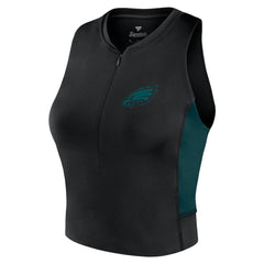 Philadelphia Eagles Women's Studio Fitted Gym Tank Top | NFL US