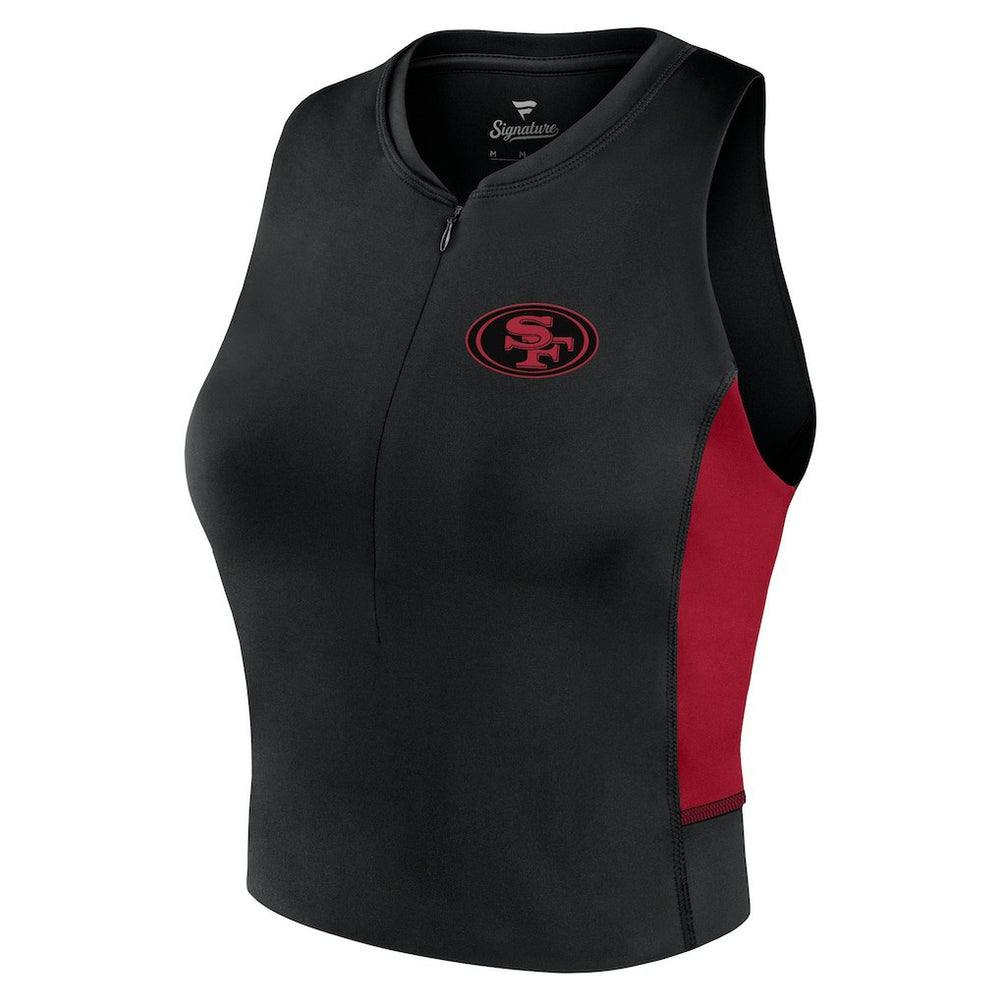San Francisco 49ers Women's Studio Fitted Gym Tank Top | NFL Near me