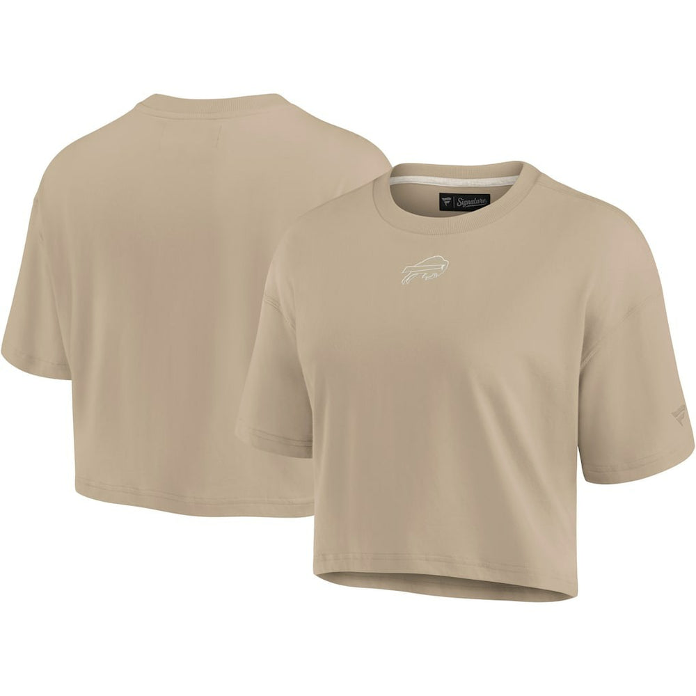 Buffalo Bills Women's Elements Super Soft Boxy Cropped T-Shirt | NFL Discount