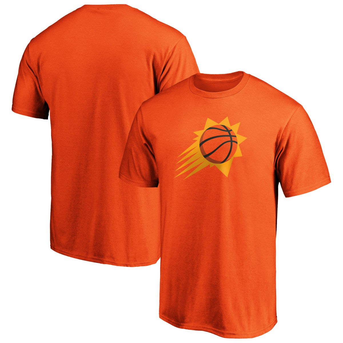 Orange Phoenix Suns Primary Logo T-Shirt | NBA