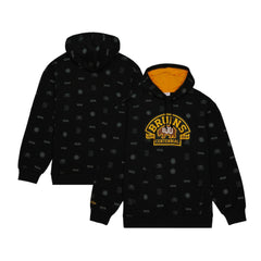 Boston Bruins Mitchell & Ness 100th Anniversary Allover Print Pullover Hoodie -  NHL Hoodies