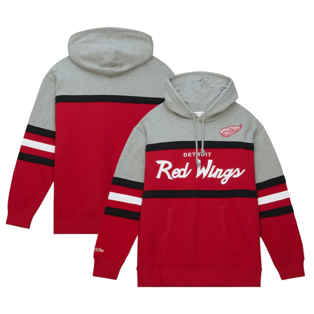 Detroit Red Wings Head Coach Pullover Hoodie -  NHL Hoodies