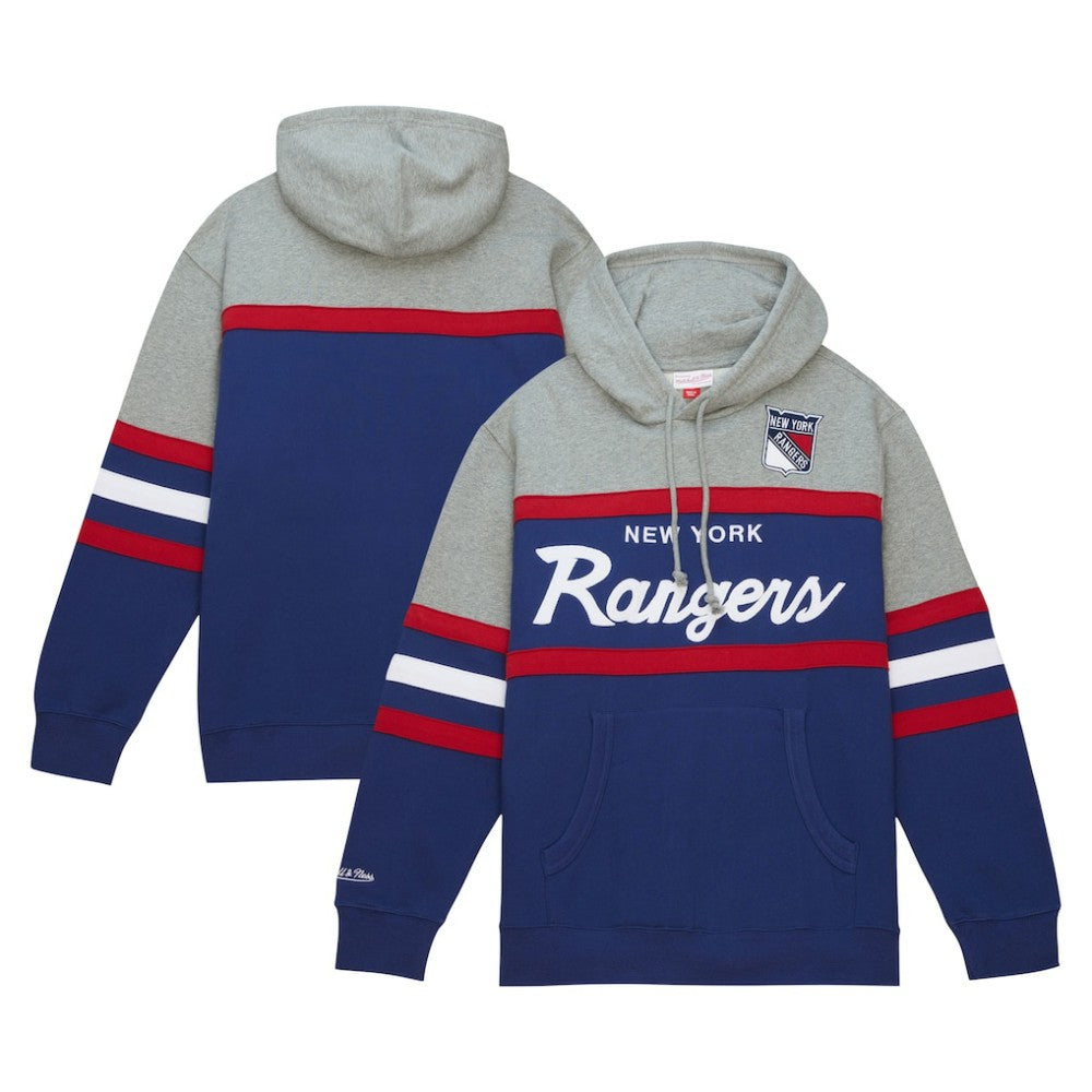 New York Rangers Head Coach Pullover Hoodie -  NHL Hoodies