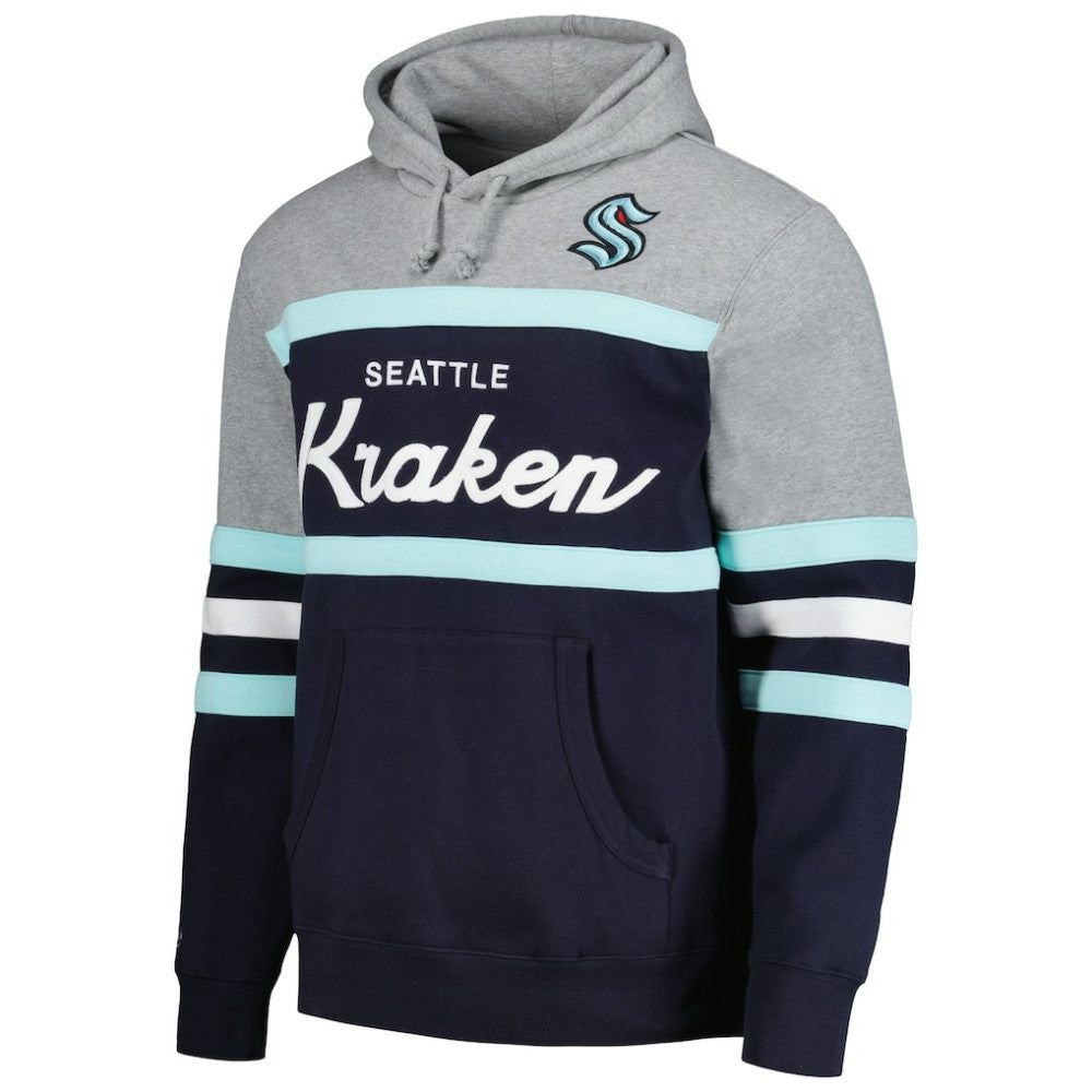 Seattle Kraken Head Coach Pullover Hoodie -  NHL Hoodies