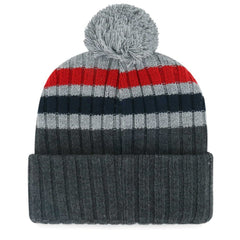 Boston Red Sox '47 Stack Cuffed Knit Hat with Pom - MLB Hats