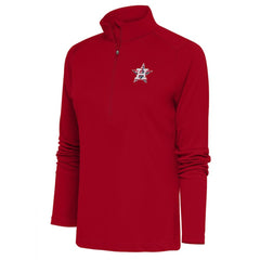 Houston Astros Antigua Women's Patriotic Tribute Half-Zip Pullover Top - MLB Pullover