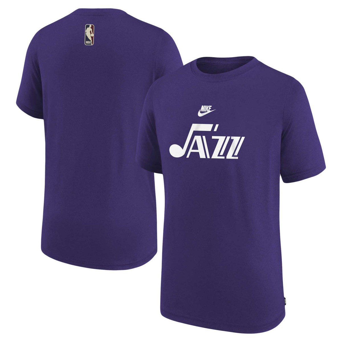 Purple Utah Jazz NBA Youth 2023/24 Classic Edition Authentic Pregame Shooting T-Shirt | NBA