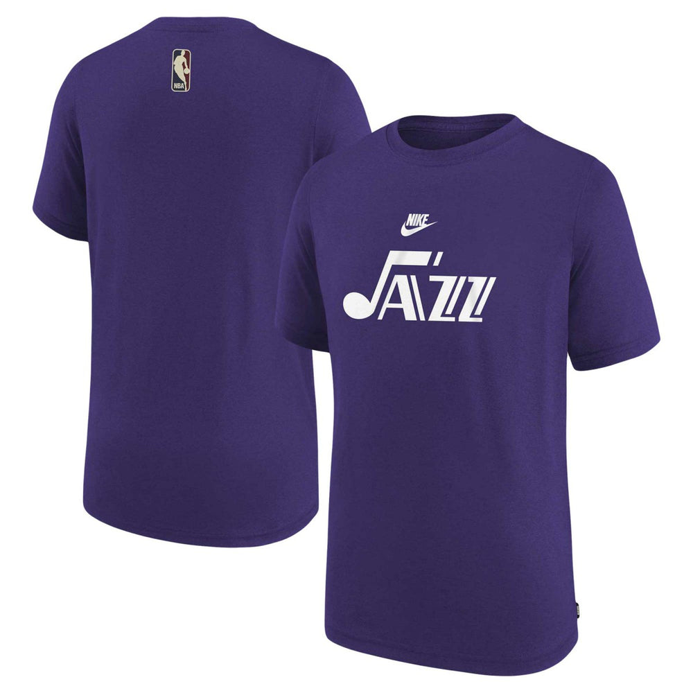 Purple Utah Jazz NBA Youth 2023/24 Classic Edition Authentic Pregame Shooting T-Shirt | NBA