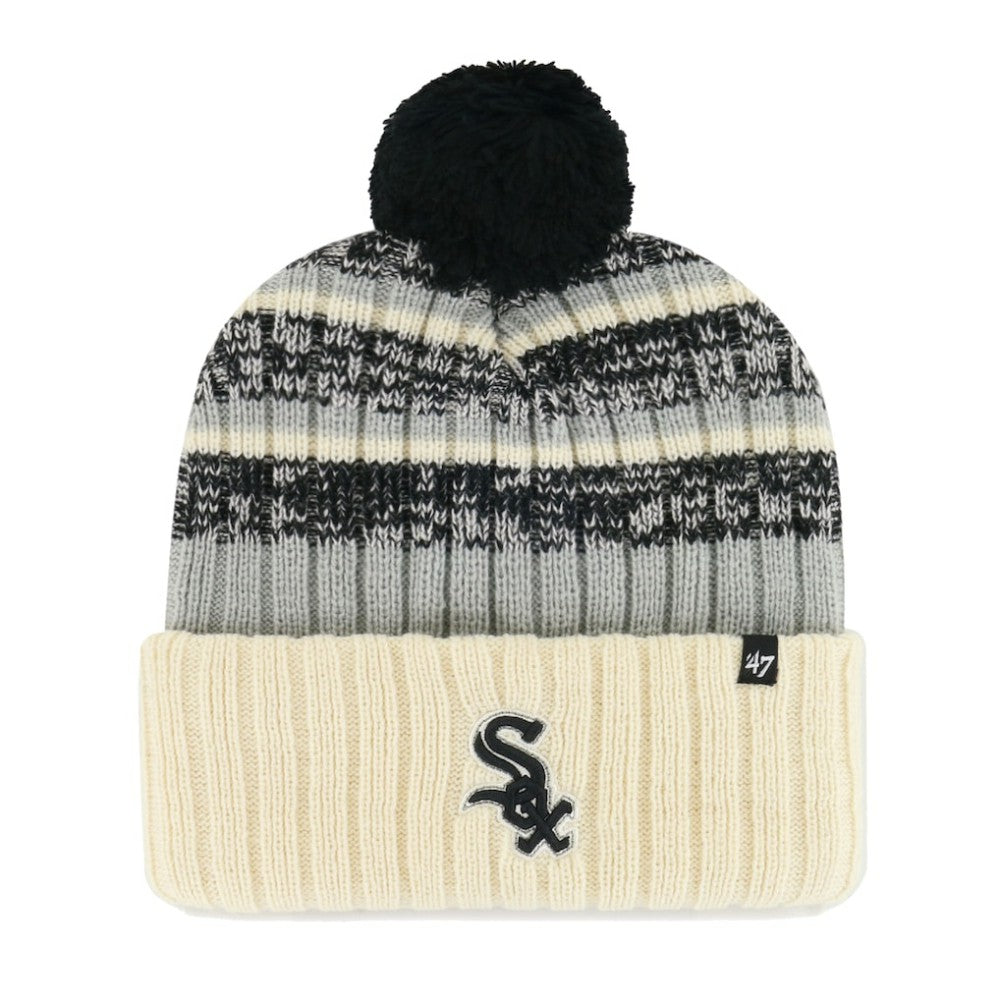 Chicago White Sox '47 Tavern Cuffed Knit Hat with Pom - MLB Hats