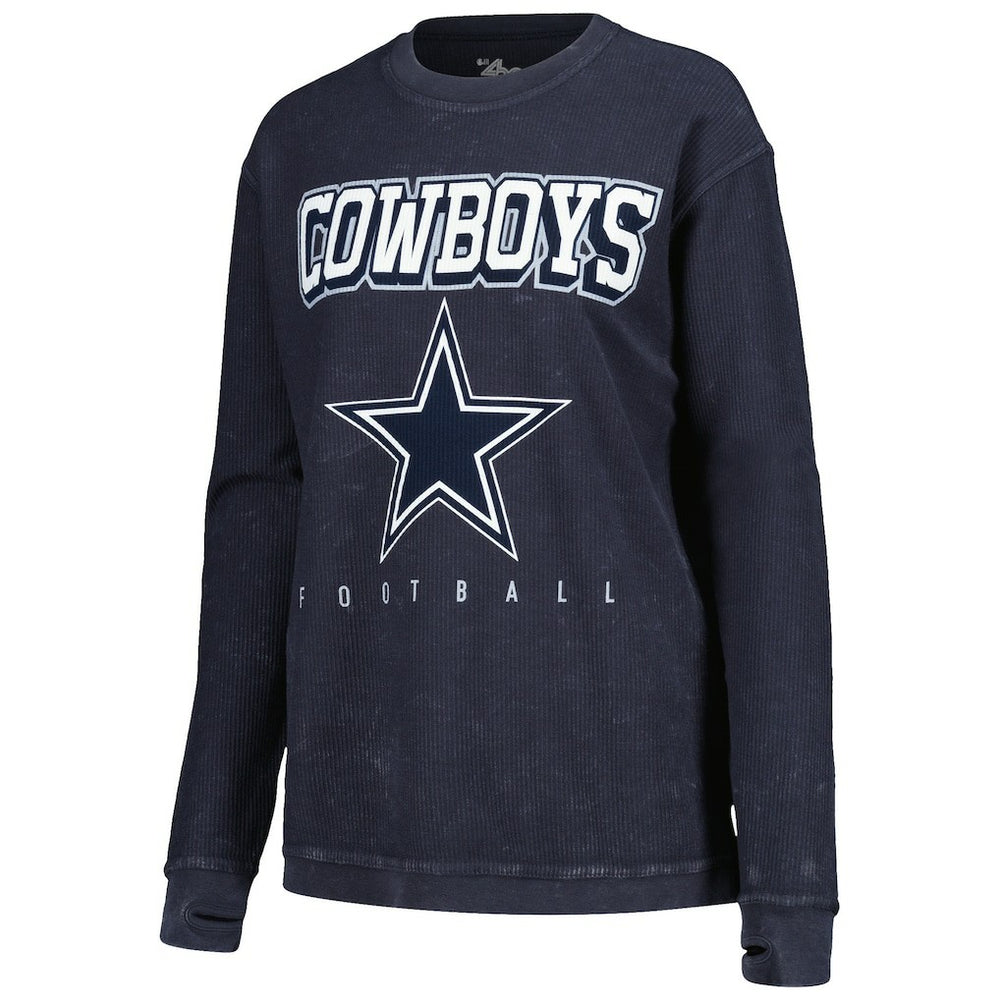 Dallas Cowboys G-III 4Her by Carl Banks Women's Comfy Cord Pullover Sweatshirt | NFL Discount