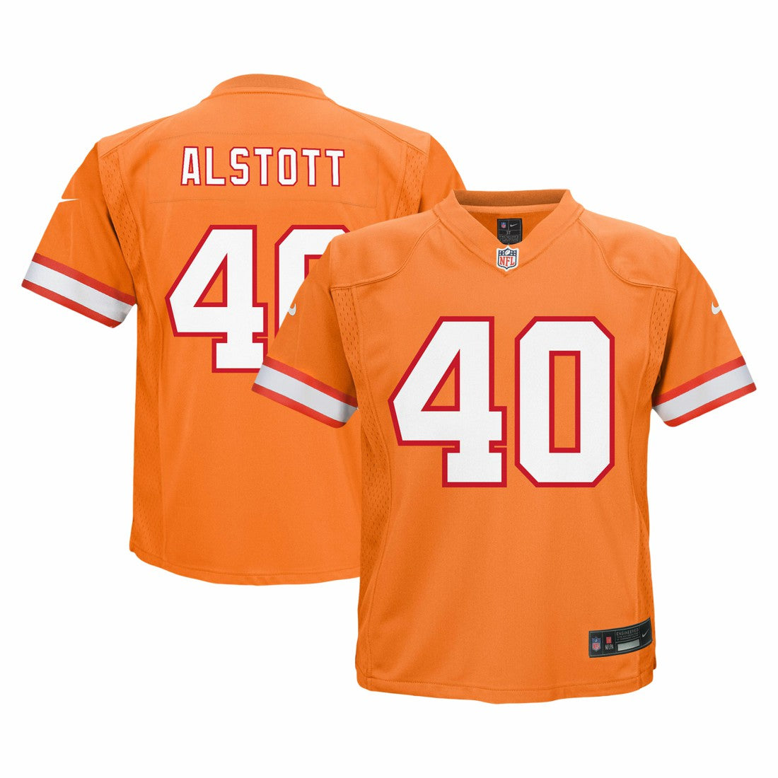 Tampa Bay Buccaneers Mike Alstott  Preschool Retired Player Game Jersey | NFL Near me