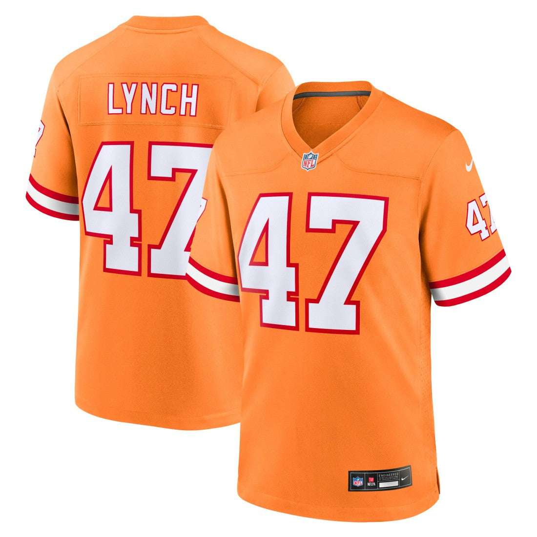 Tampa Bay Buccaneers John Lynch  Youth Retired Player Game Jersey | NFL Sale