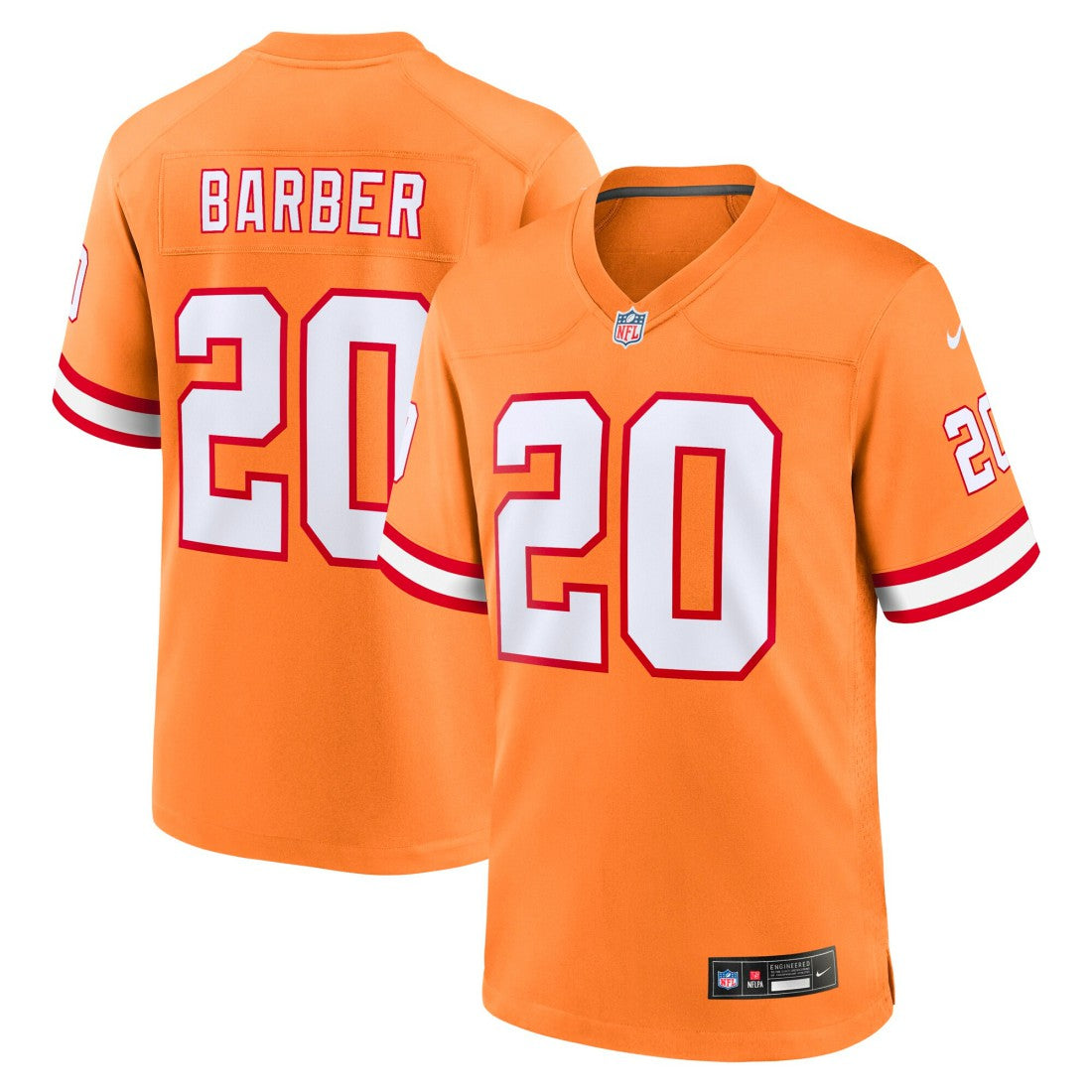 Tampa Bay Buccaneers Ronde Barber  Youth Retired Player Game Jersey | NFL US
