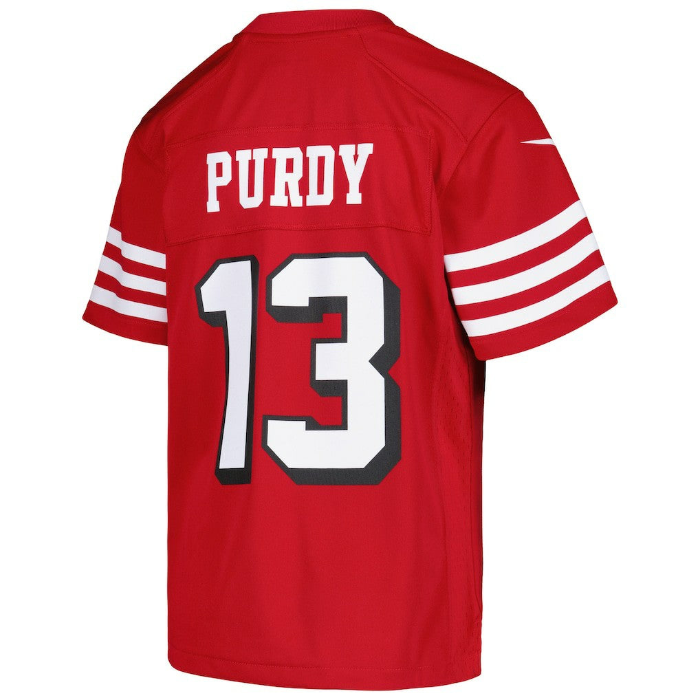 San Francisco 49ers Brock Purdy  Youth Game Jersey | NFL Online